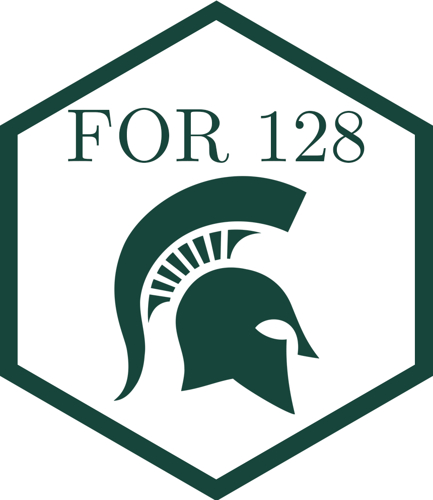 FOR 128 logo